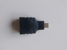 Mini HDMI Male to Standard HDMI Female Adapter Gold Plated HDTV 4K 1080p 3D