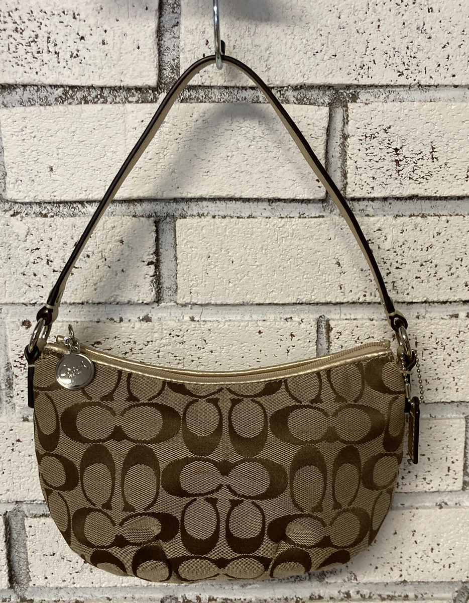 Brown Signature Coach Purse