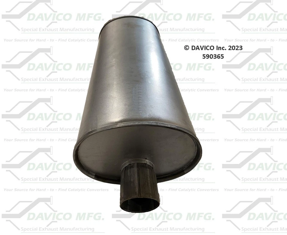 Exhaust Muffler Fits 1996 1997 1998 1999 GMC K2500 7.4L V8 GAS OHV - Image 3 of 4