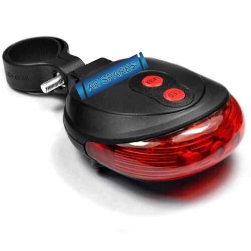 Cycling Bicycle Rear Flashing Light Tail Light New - Picture 1 of 7
