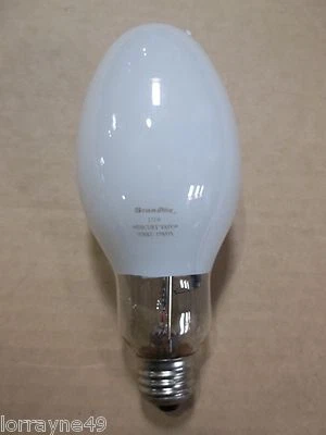 175W MV Mercury Vapor Bulbs Lamp - E26 ED17-P NEW medum base new for MV702