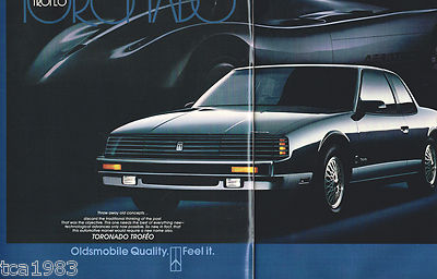 Big 1987 OLDSMOBILE Brochure / Catalog: TORONADO,98,DELTA 88,Royale,Wagon,