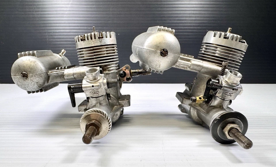 (2) O.S. Max 40 FP Glow Engines Nicely Used High Quality OS Japan Built SM41 - Image 3 of 4