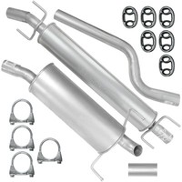 Auspuffanlage SchalldäMpferset Auspuff FüR Opel Astra H III 3 1.9 Cdti FließHeck
