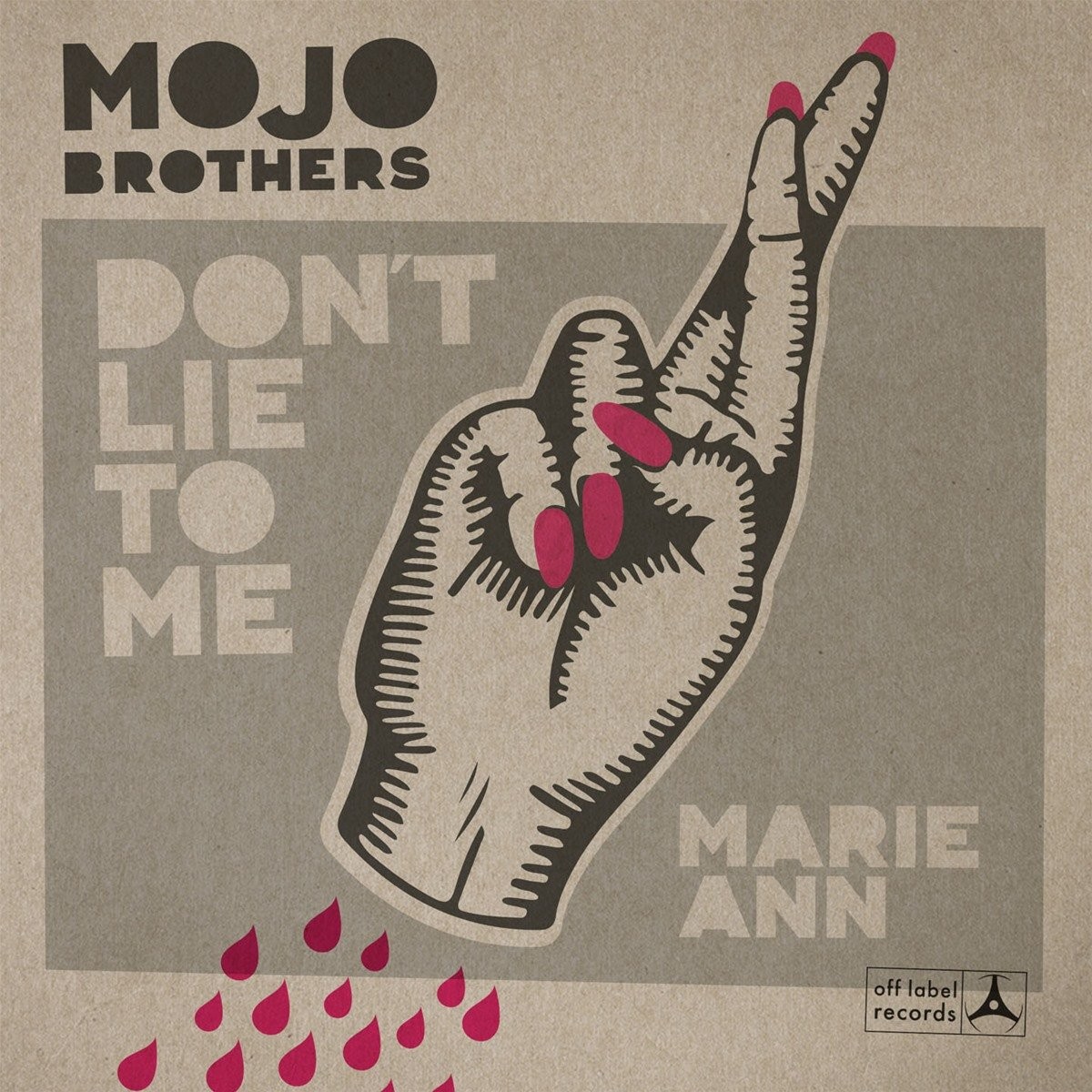 The Mojo Brothers Marie-Ann / Не лги никому (Винил) (ИМПОРТ из Великобритании)