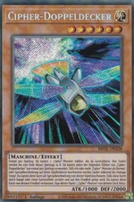 Cipher-Doppeldecker BROL-DE038 Secret Rare Brothers of Legend Yugioh Deutsch