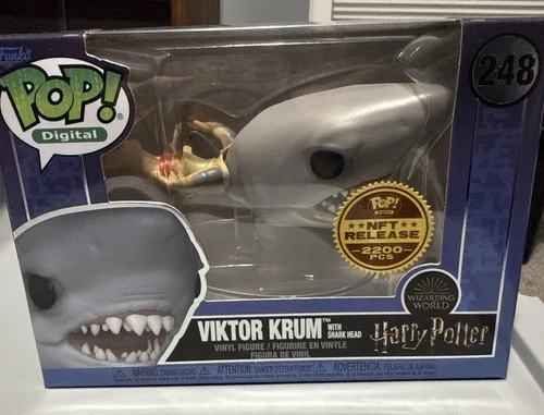 Funko Pop! Digital - Viktor Krum with Shark Head #248 HARRY POTTER 2200 pcs.
