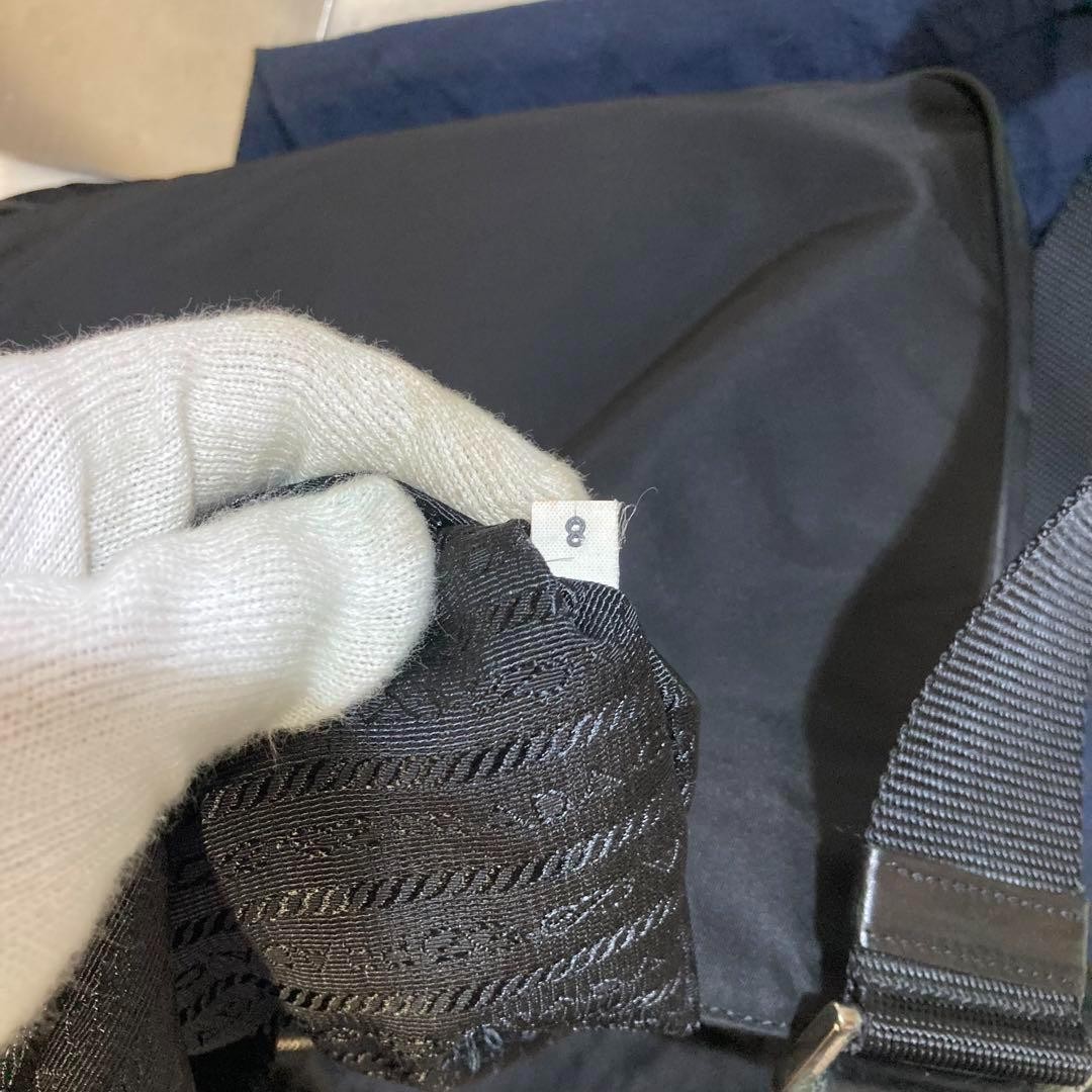 PRADA Nylon Leather Shoulder Bag thumbnail 10