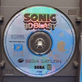 [Rare] Sonic 3D Blast (Sega Saturn US Version) Sonic 3D Flickies A3943