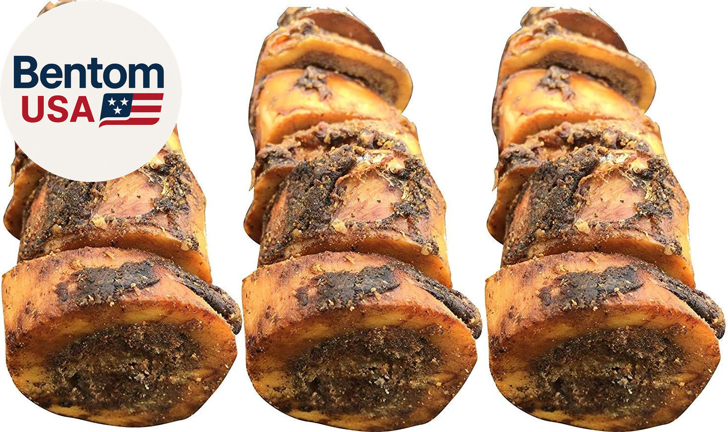 Beef Marrow Dog Bones for Small Breed Dogs USA Made Natural 