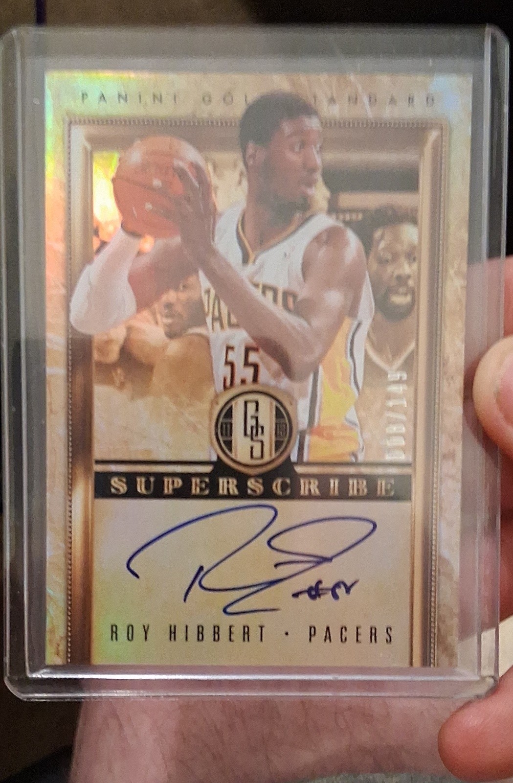2011-12 Panini Gold Standard - Superscribe Signatures Roy Hibbert #10 /149 (AU)