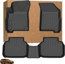 Upgraded Floor Mats For 2011-2020 Dodge Journey All Weather Tpe Rubber Carpets