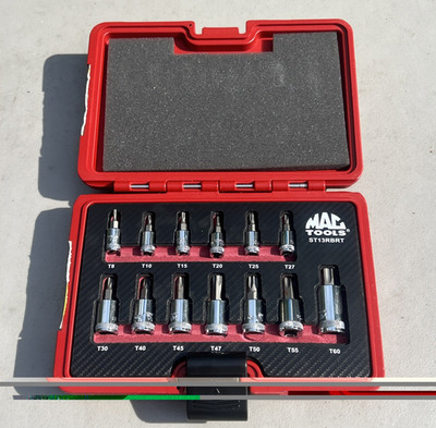 Mac Tools 13 Piece Advanced Star Driver Set ST13RBRT