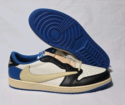 新品　NIKE JORDAN 1 LOW TRAVIS SCOTT 15cm Size 15 - Jordan 1 Retro x Fragment Design x Travis Scott Low Blue