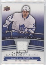 2017 Toronto Maple Leafs Centennial Leaf Materials James van Riemsdyk #ML-JV 2d8