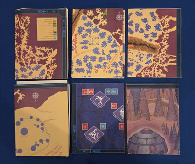 Forgotten Realms Menzoberranzan Map Set - 1083xxx0701 - 0706