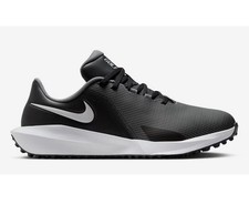 Mens Nike Infinity G 24 Grey / Black Golf Shoes Size UK 10 - Brand New With Tags