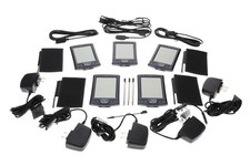 Palm Pilot TX Lot of 5; Working BUT Need New Batteries - Plus Accessories - READ