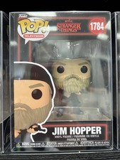 Stranger Things Season 5 Jim Hopper Funko Pop! Vinyl Figure #1784 w/ PROTECTOR
