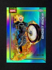 2026 Topps Chrome Marvel Comics Ghost Rider #41 Aqua Refractor /199