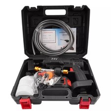 Cordless Electric High Pressure Water Spray Car Gun Portable Washer Cleaner Yard