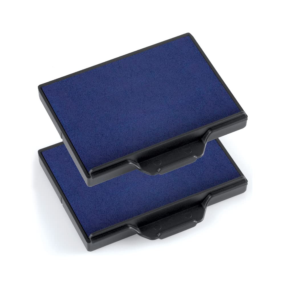 Trodat Replacement Ink pads 6/58 - Pack of 2 - Blue Ink - For The Professional 5