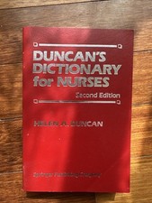 Duncan s Dictionary For Nurses 