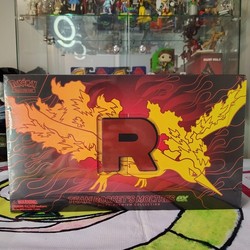 Team Rocket's Moltres ex Ultra Premium Collection Box