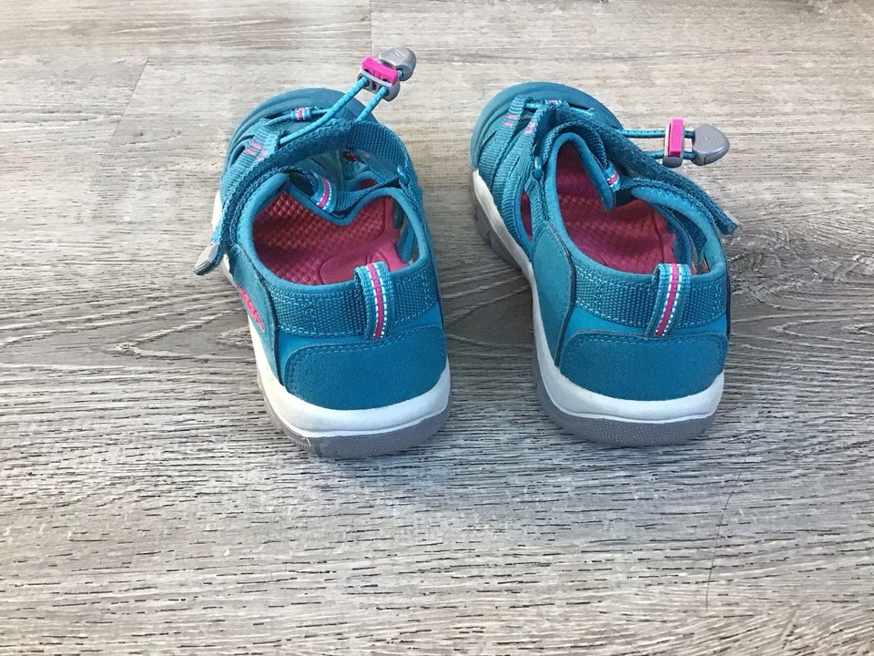 Sandalias sin cordones Keen Newport H2 juveniles talla 5 azul rosa niñas 1020362 Foto 3 de 4