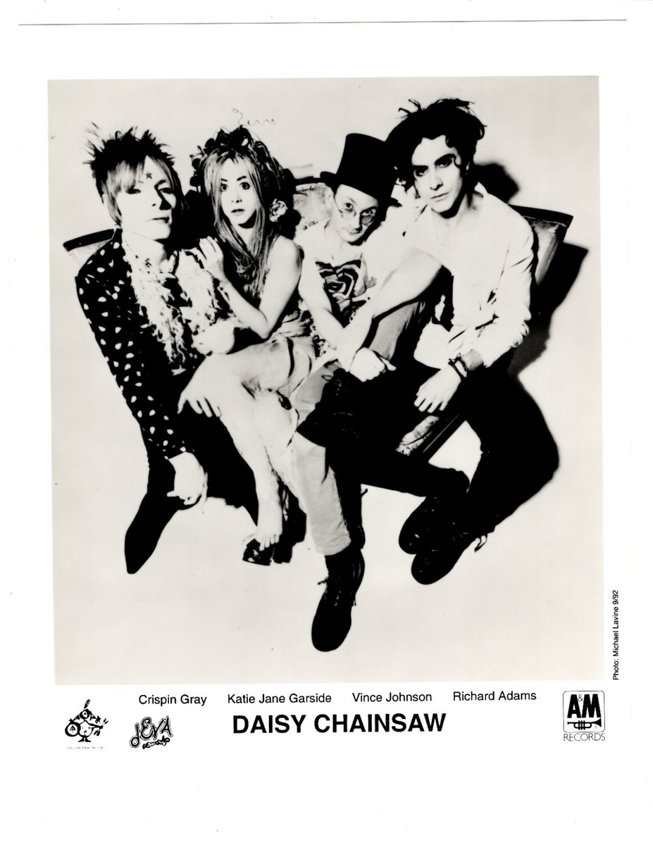 VINTAGE ORIGINAL Daisy Chainsaw 1992 Limited Edition Promo Photo