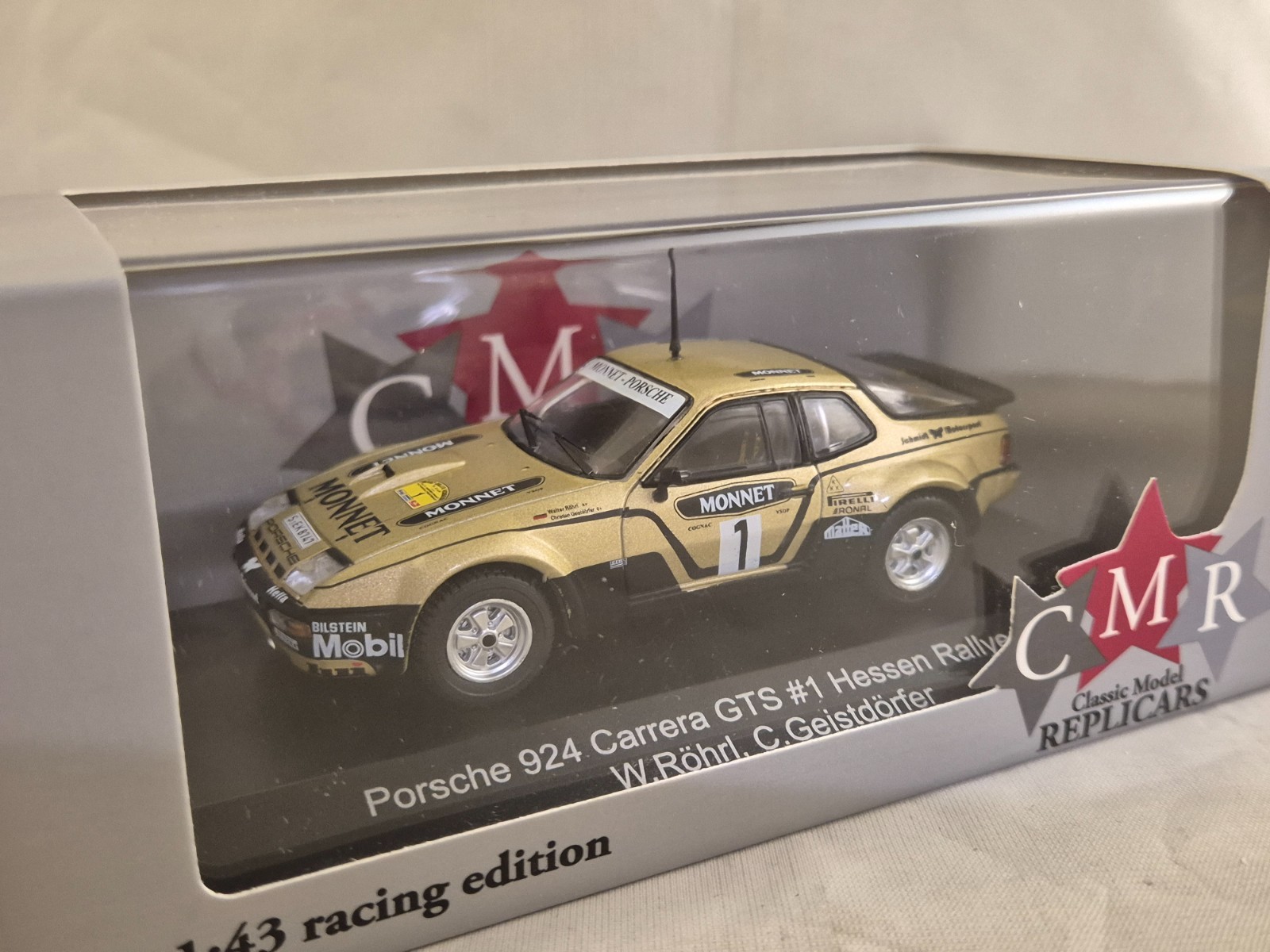Porsche 924 Carrera GTS 1981 CMR WRC015 miniature de collection 1/43