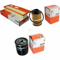 Mahle / Knecht Kraftstofffilter KX 208D Luftfilter LX 1920 ÖLfilter OC 983