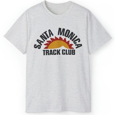 Retro Vintage 80s Santa Monica Track Club Unisex Tee S-5XL