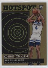 2024 Panini Obsidian Hotspot Electric Etch Bronze Flood 9/60 Rob Dillingham 1l2l