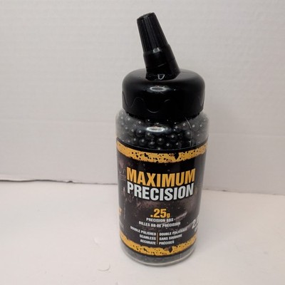 Crosman Game Face Max Precision .25g 6MM Airsoft BB's 2,000ct