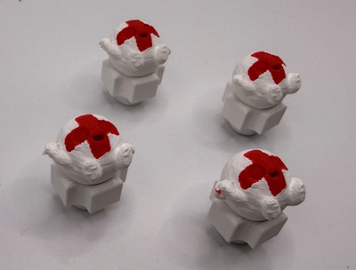 England Fußball Ventilkappen 3D Druck Custom Rad Reifenkappen 4er Set