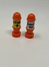 1988 1989 TEENAGE MUTANT TURTLES TMNT PARTY WAGON LOT 2 LAUGHING GAS STINK BOMBS