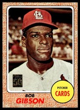 2001 Topps Baseball Through the Years Reprints #16 - Bob Gibson