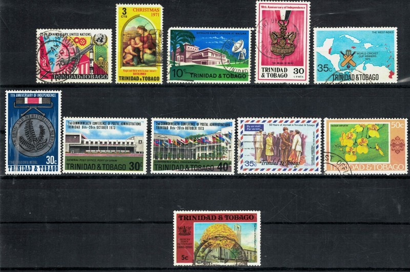 Trinidad & Tobago, Scott 183 ** 321 in Mixed Condition