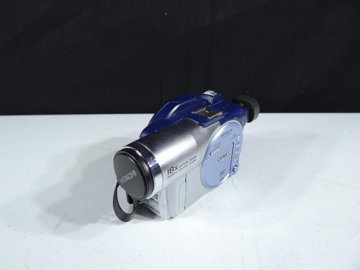 Hitachi DZ-MV550A DVD Camcorder 18x Optical Zoom No Battery | eBay