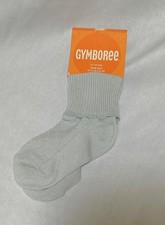 NWT Vtg Gymboree solid light blue cuff socks 12-24 m fit shoe 03 04 5