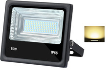 2pcs Dc 12v Led Flood Light 50w 3000k6500k Outdoor Security Garden Spotlight
