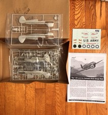 AMTECH 1:48 KIT P40E TEX HILL & THE SALWEEN RIVER GORGE RAID (no box)