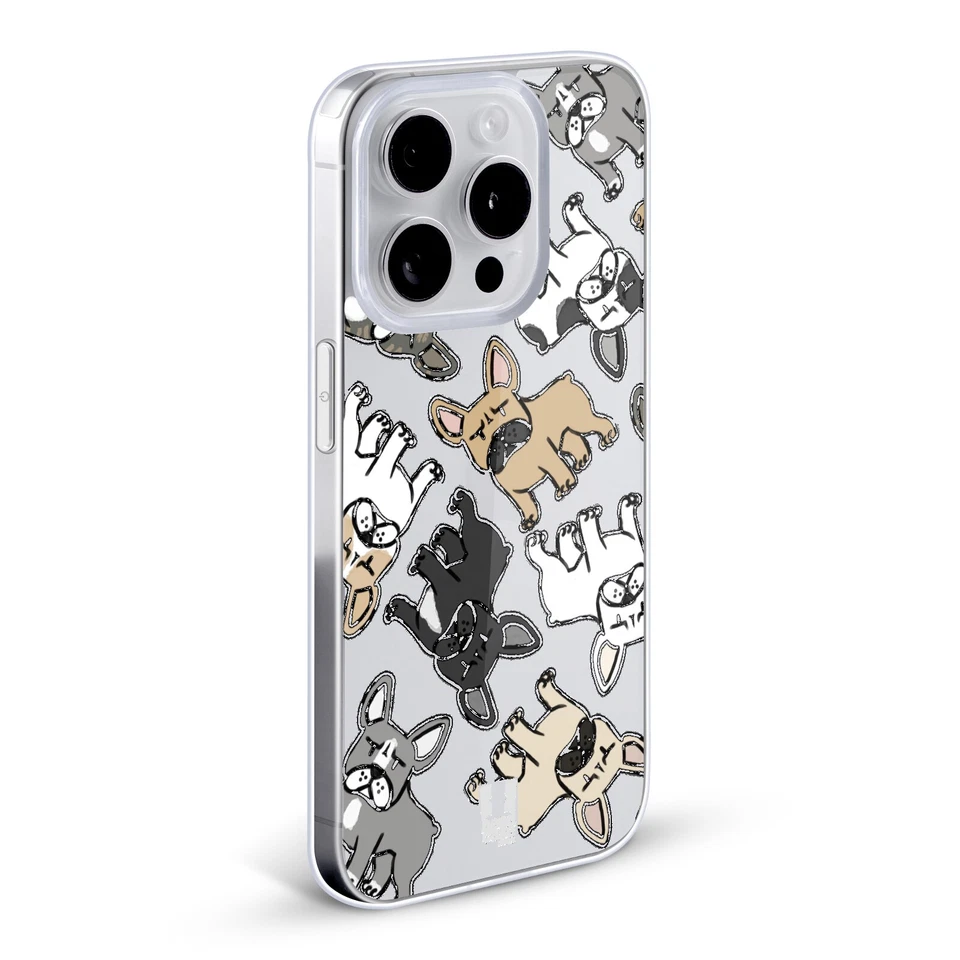 HEAD CASE PATRÓN RAZA PERRO GEL SUAVE ESTUCHE Y FONDO DE PANTALLA PARA TELÉFONOS APPLE iPHONE Foto 2 de 4