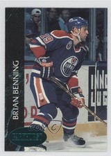 1992-93 Parkhurst Emerald Ice Brian Benning #284 1s7