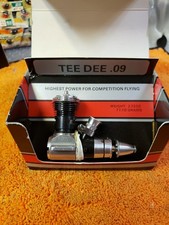 Cox .09 - COX engine - COX TEE-DEE .09 Front Rotary Valve Rare - NIB - No 210