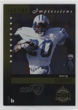 1998 Pinnacle Mint Collection Lasting Impressions Barry Sanders #3 HOF ia4