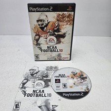 NCAA Football 10 (Sony PlayStation 2, 2009) Complete CIB 