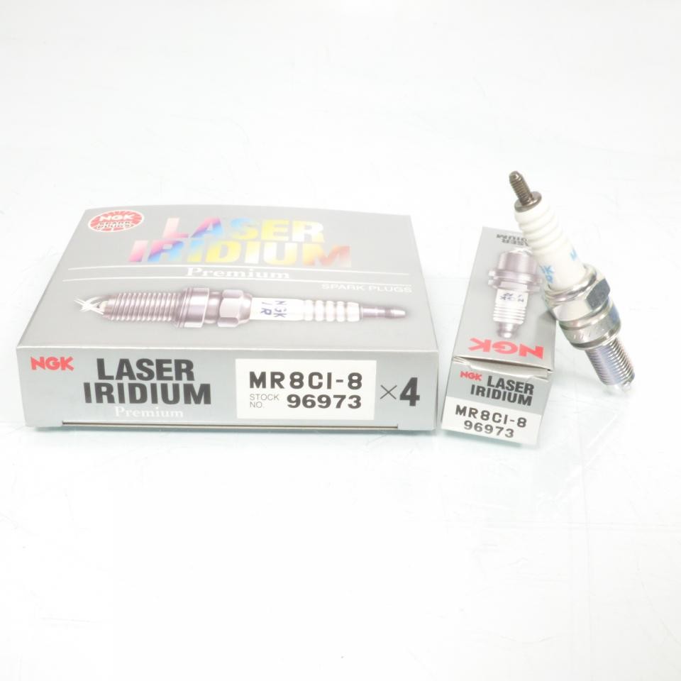 Bougie NGK 96973 haute résistance thermique pour Kawasaki 250 Ninja Sl
