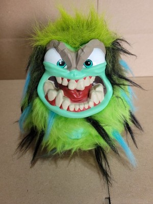 Skyrocket  TREMOR  Green Grumblies Plush Interactive 'Monster' Toy *tested*